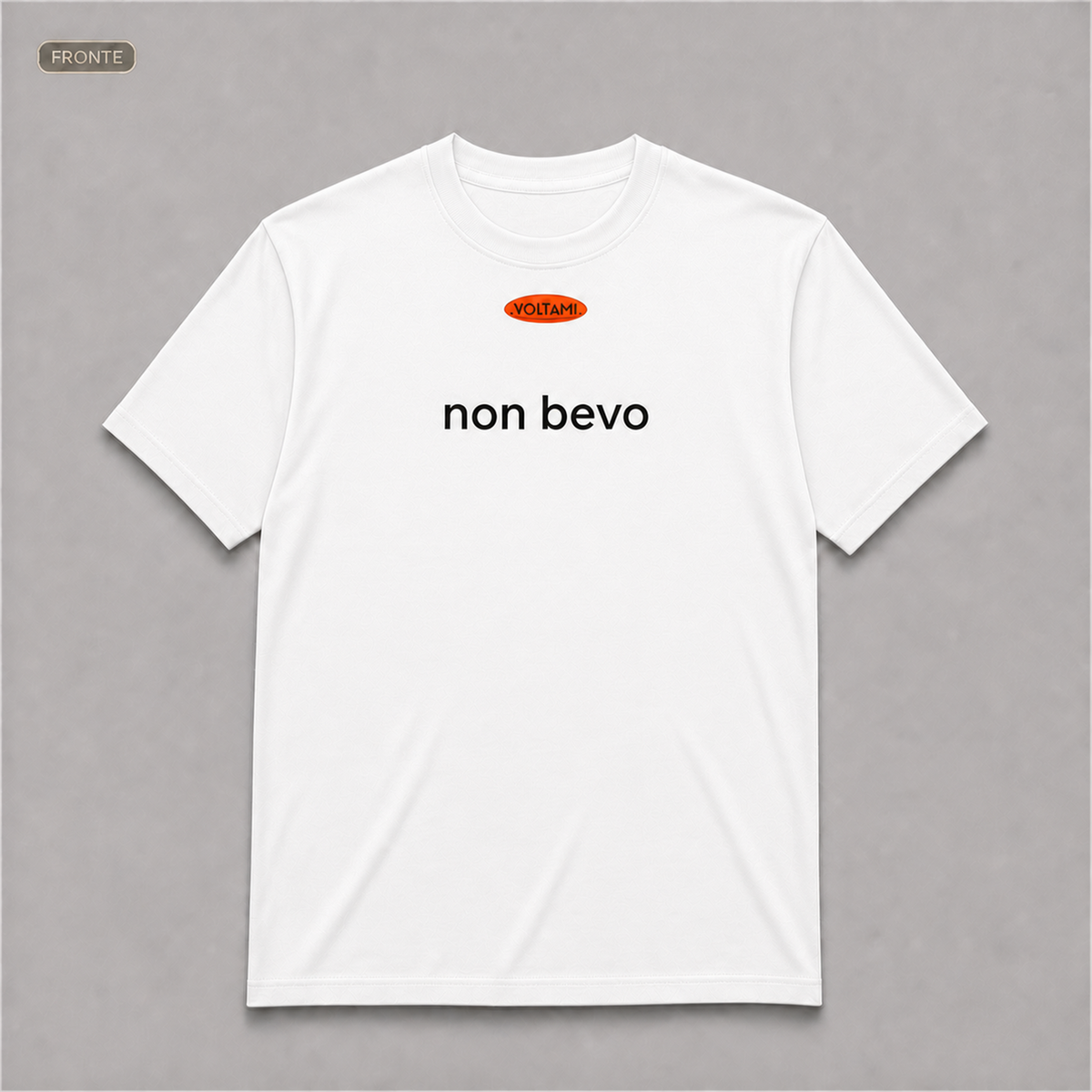 T-shirt "NON BEVO"