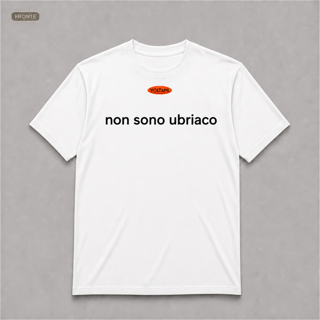 T-shirt "NON SONO UBRIACO"