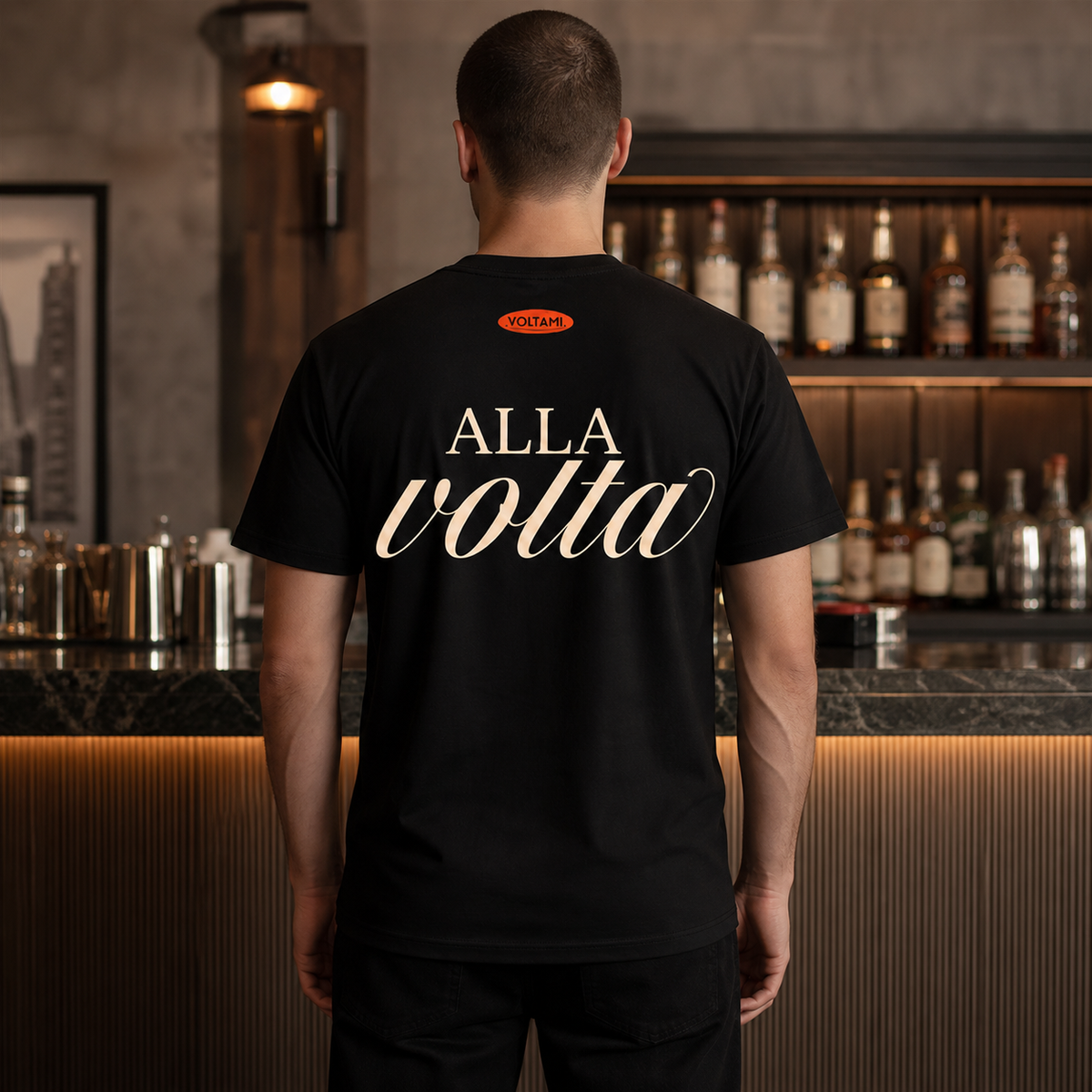 T-shirt "SOLO UN BICCHIERE"